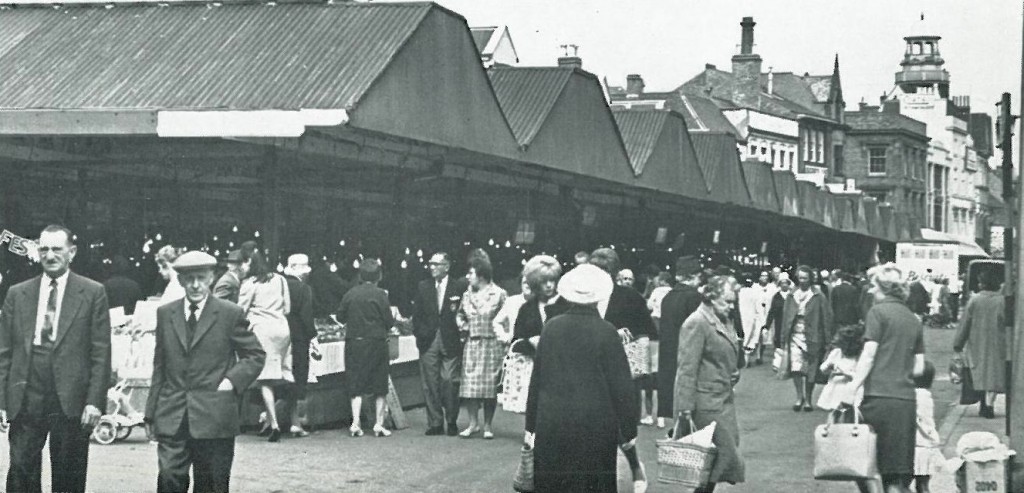 Leicester Market 1964, Courtesy of the Leicester Mercury